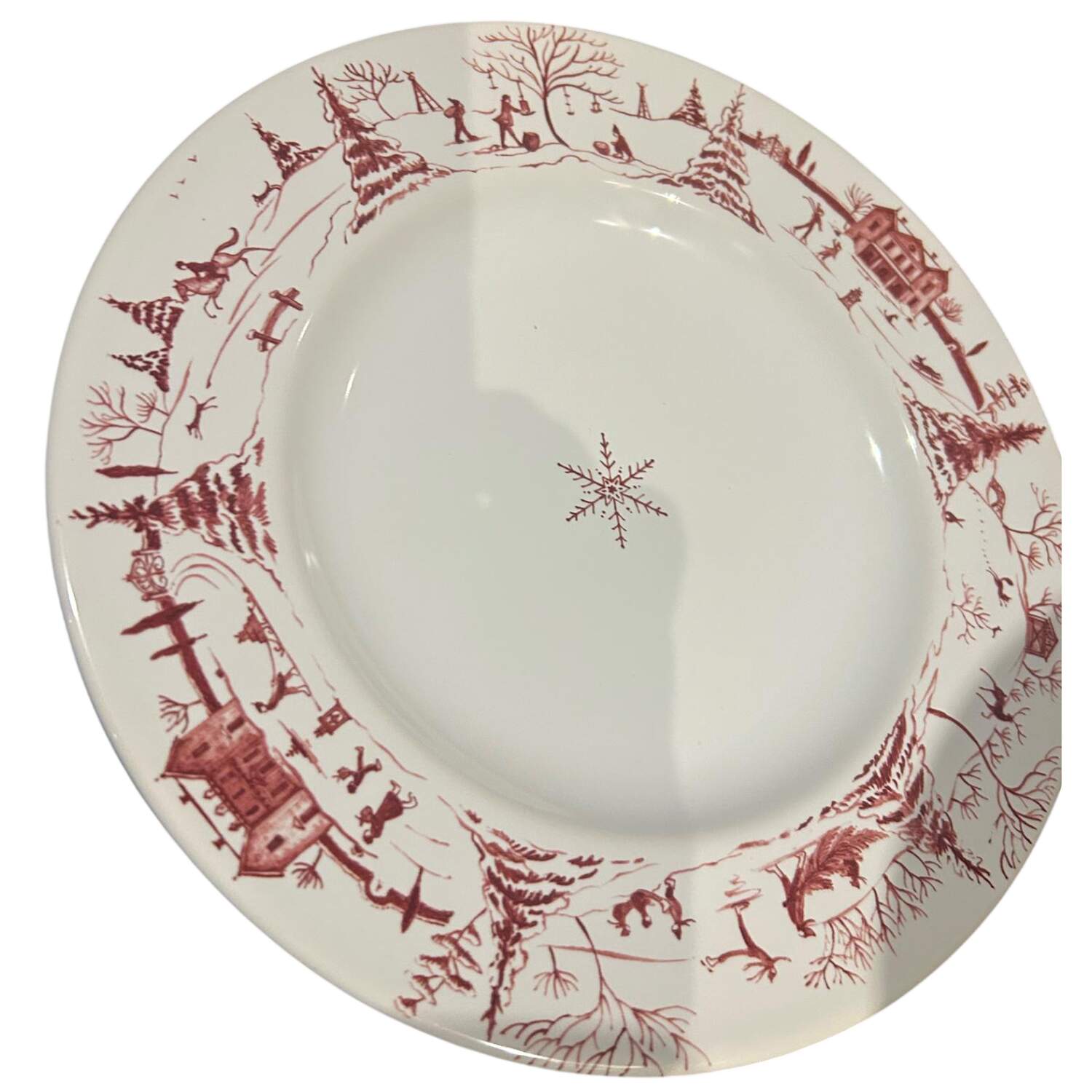 Country Estate Winter Holiday Rim Soup Bowl by Juliska Ceramics-1