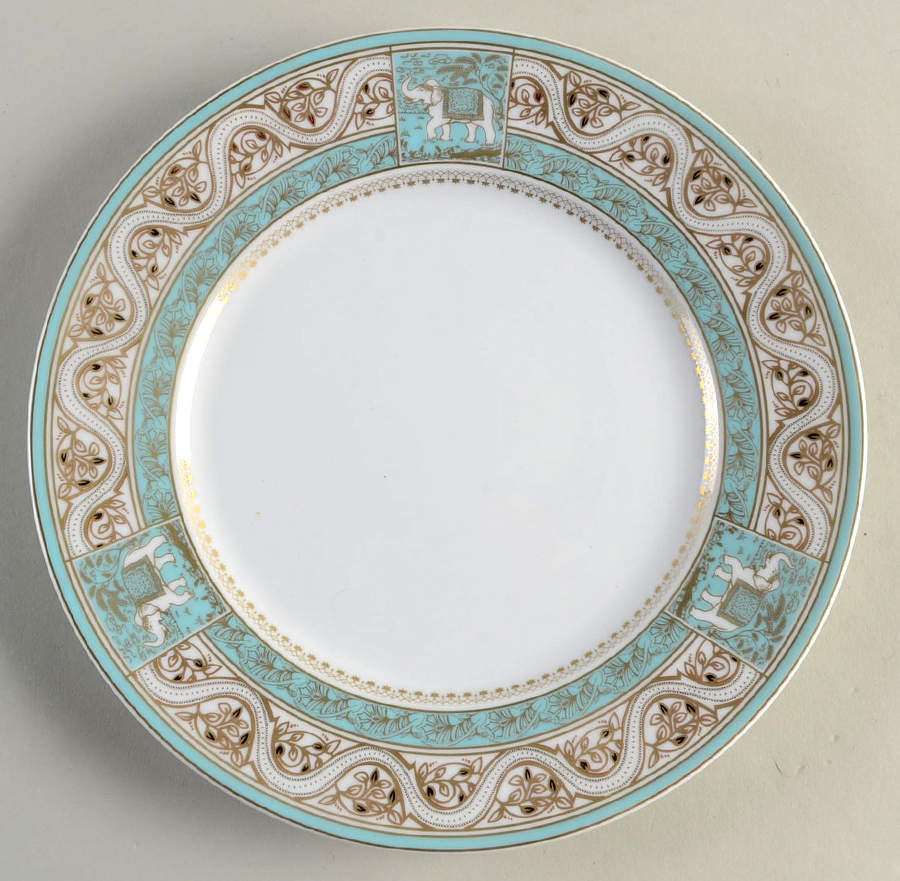 Elephant Shantih Salad/Dessert Plate by Jacqueline Cambata-1
