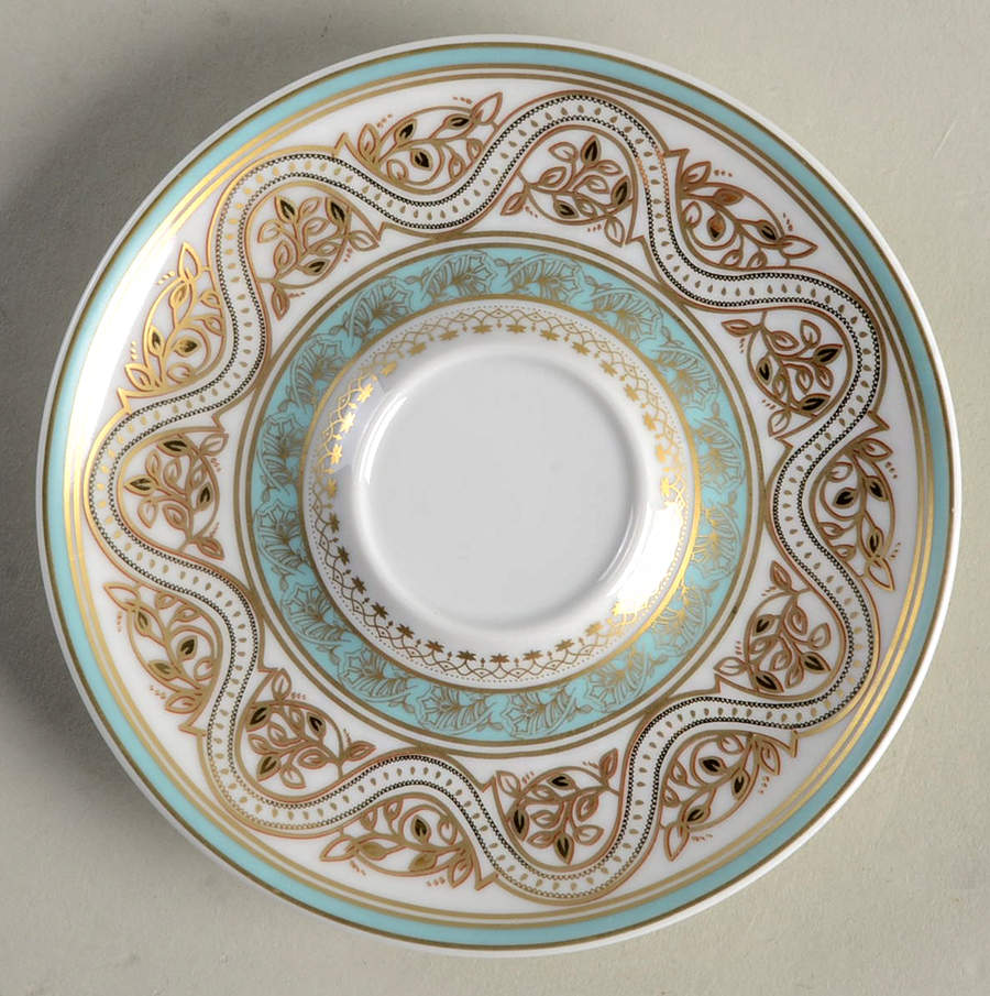 Elephant Shantih Saucer for Espresso Cup by Jacqueline Cambata-1