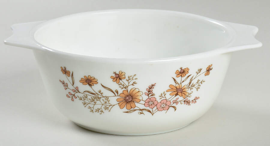 Country Autumn 1 Qt Round Casserole No Lid by James A Jobling & Co-1