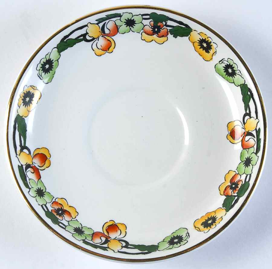JON127 Saucer by George Jones & Sons-1