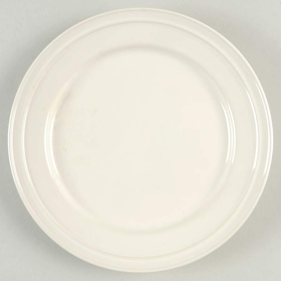 Stoneware White Salad Plate by JCPenney-1