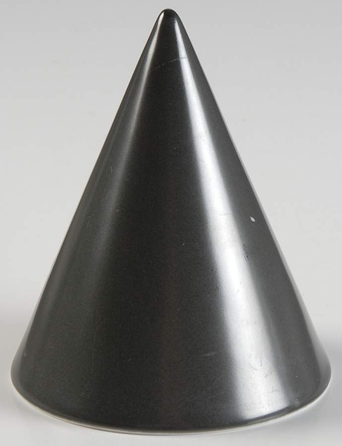 Satine Anthracite Lid for Round Butter by Jaune de Chrome-1