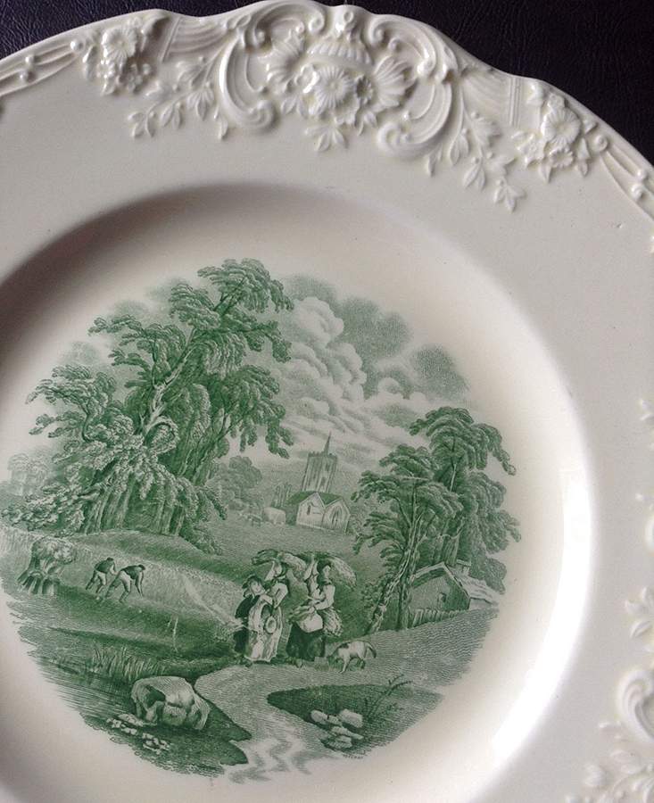 JON136 Dinner Plate by George Jones & Sons-1