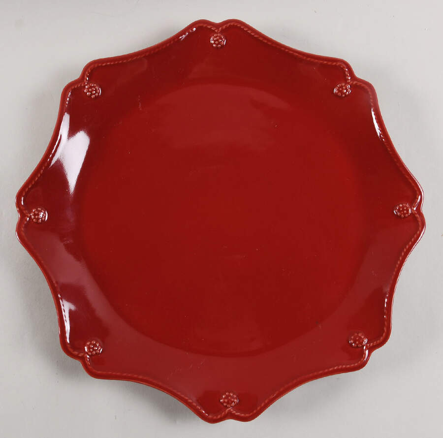Berry and Thread Ruby Service Plate (Charger) by Juliska Ceramics-1