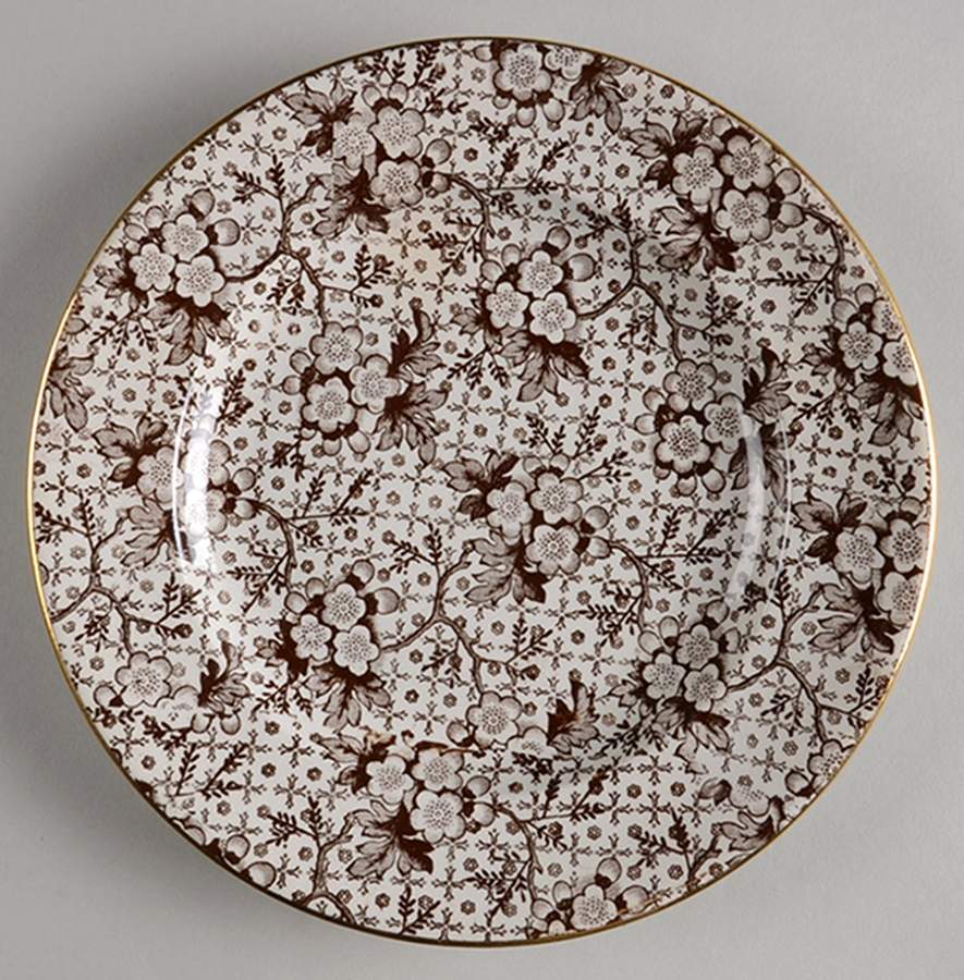 Hawthorn Chintz Salad Plate by John Moses & Company-1