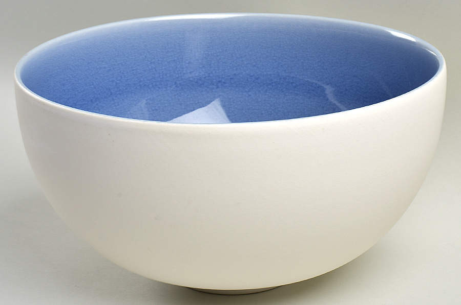 Tourron Blue Chardon 10" Round Serving Bowl by Jars-France-1