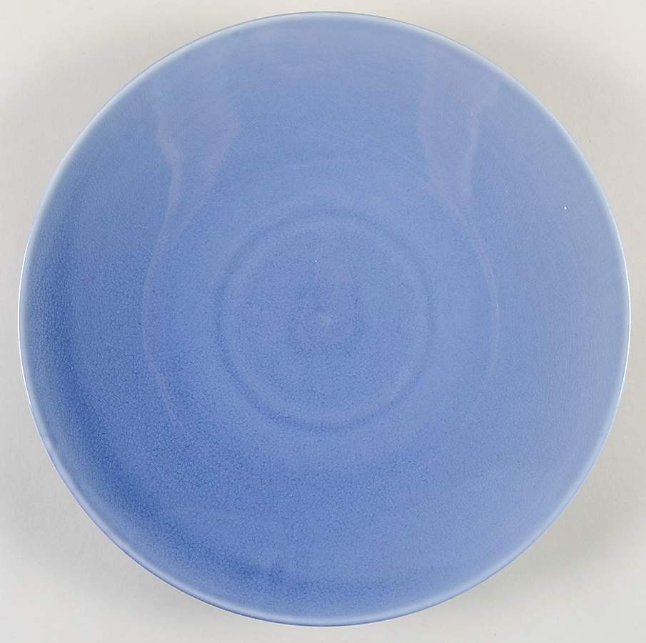 Tourron Blue Chardon 13" Chop Plate (Round Platter) by Jars-France-1
