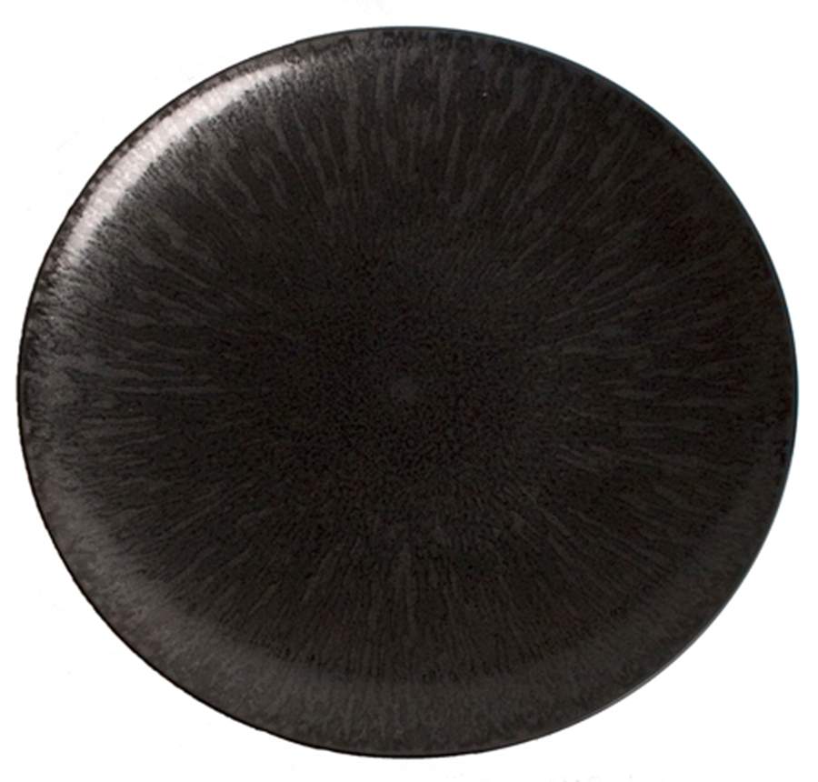 Hours of the Night Coupe Dinner Plate by Jaune de Chrome-1