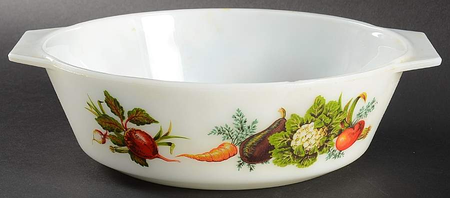 JBL4 2 Qt Round Covered Casserole No Lid by James A Jobling & Co-1