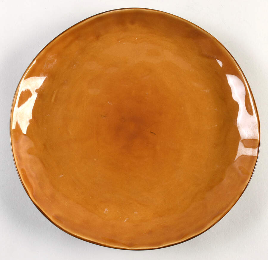 Honey Dinner Plate by Jennifer Farrell-1