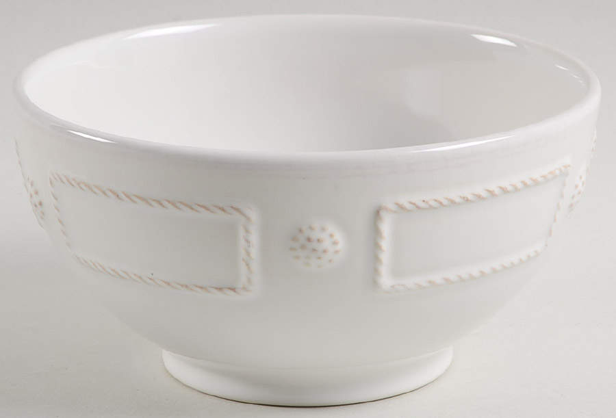 Berry and Thread (French Panel Whitewash) Coupe Cereal Bowl by Juliska Ceramics-1