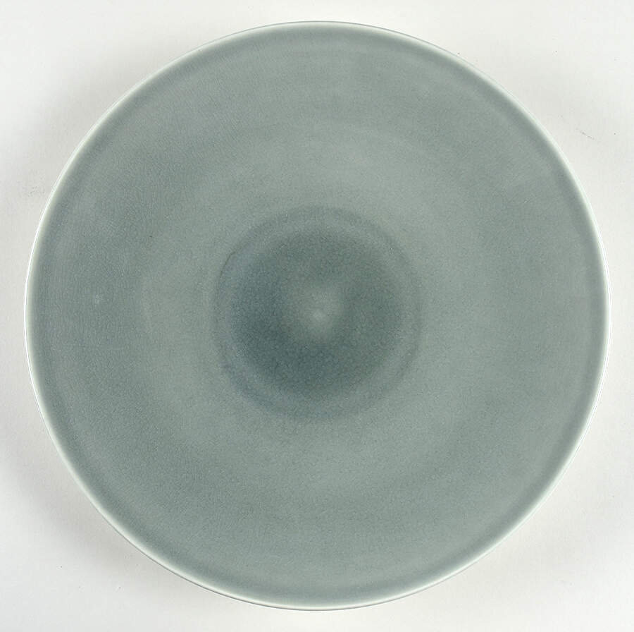 Tourron Grey (Ecorce) 12" Chop Plate (Round Platter) by Jars-France-1