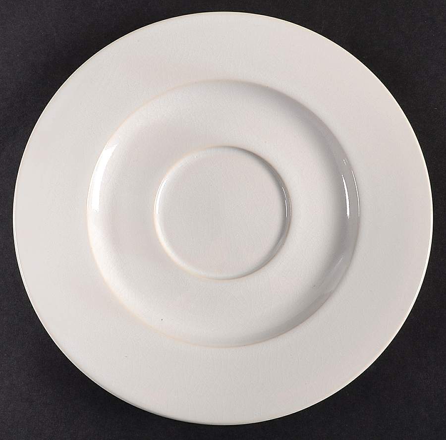 Basique White Saucer for Jumbo Cup by Jars-France-1