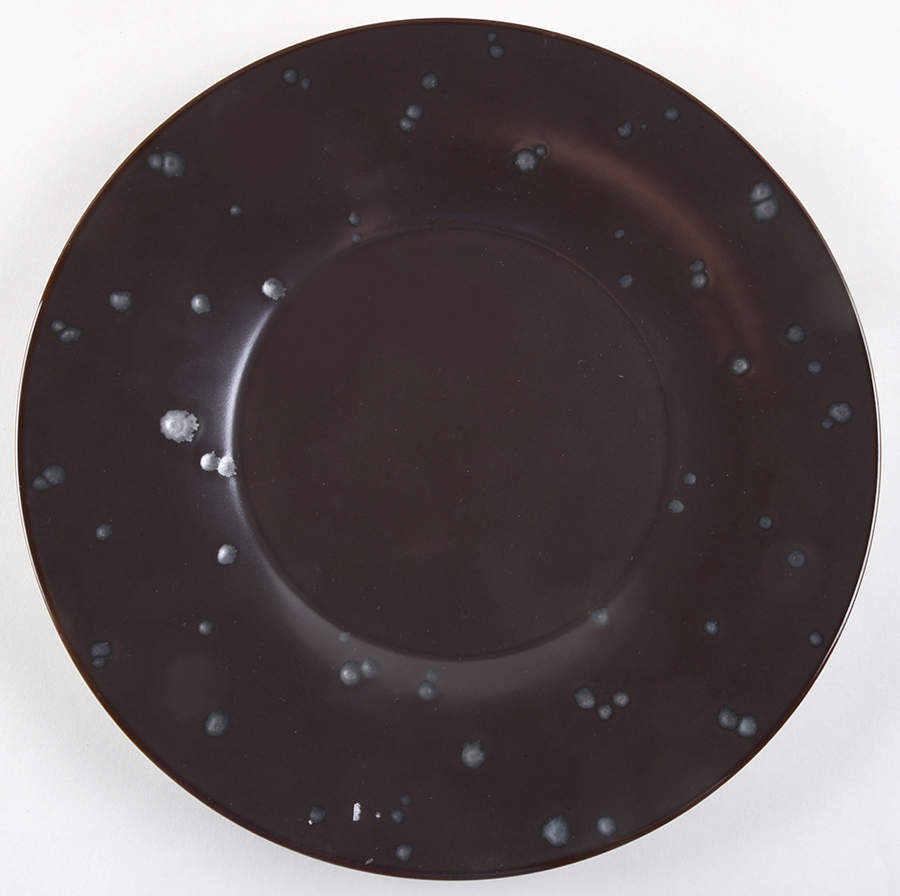Tiramisu Chocolate Large Dinner Plate by Jaune de Chrome-1