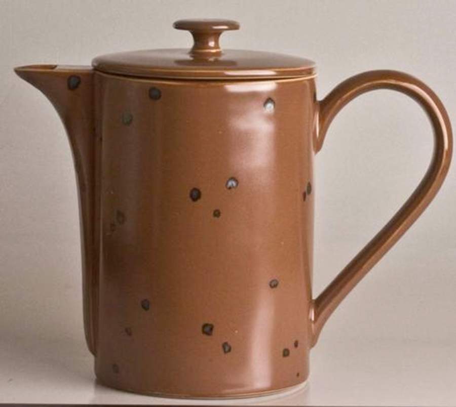 Tiramisu Cinnamon Tea/Coffee Pot & Lid by Jaune de Chrome-1