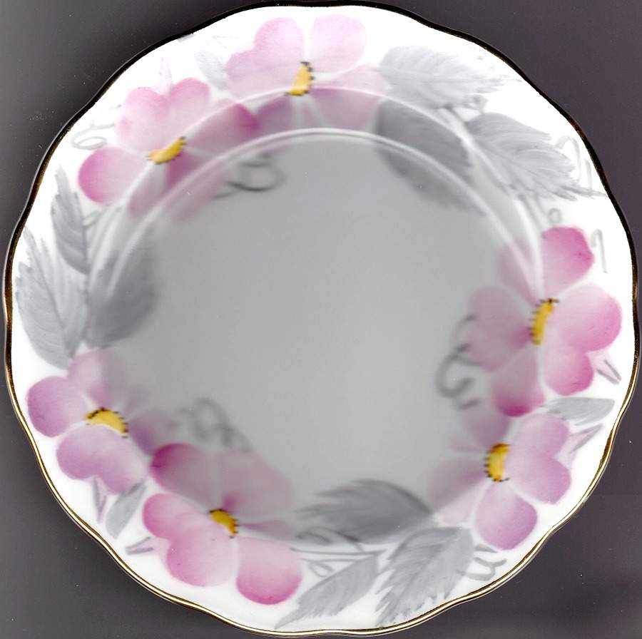 Morning Glory Bread & Butter Plate by George Jones & Sons-1