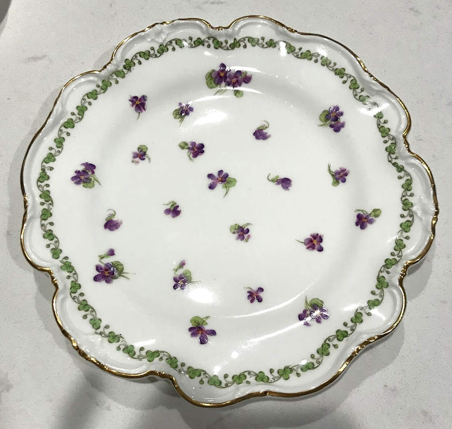 19204 Dessert/Pie Plate by George Jones & Sons-1