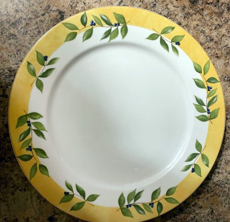 Provence Dinner Plate by Joshua Maxwell Studi-1