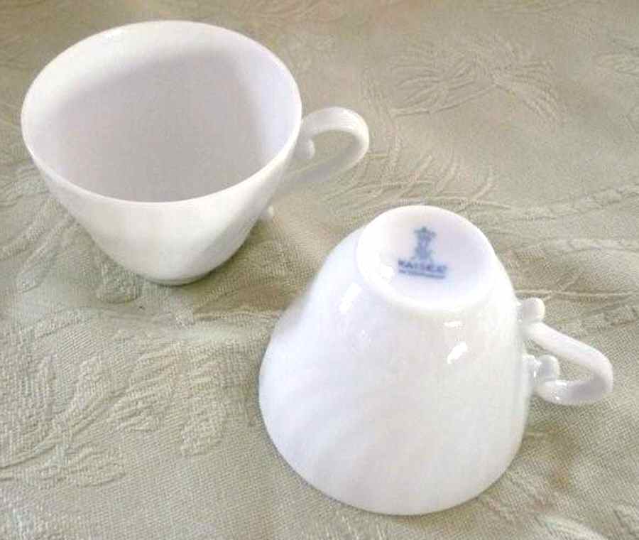 Nicole (Swirl) Flat Demitasse Cup by Kaiser-1