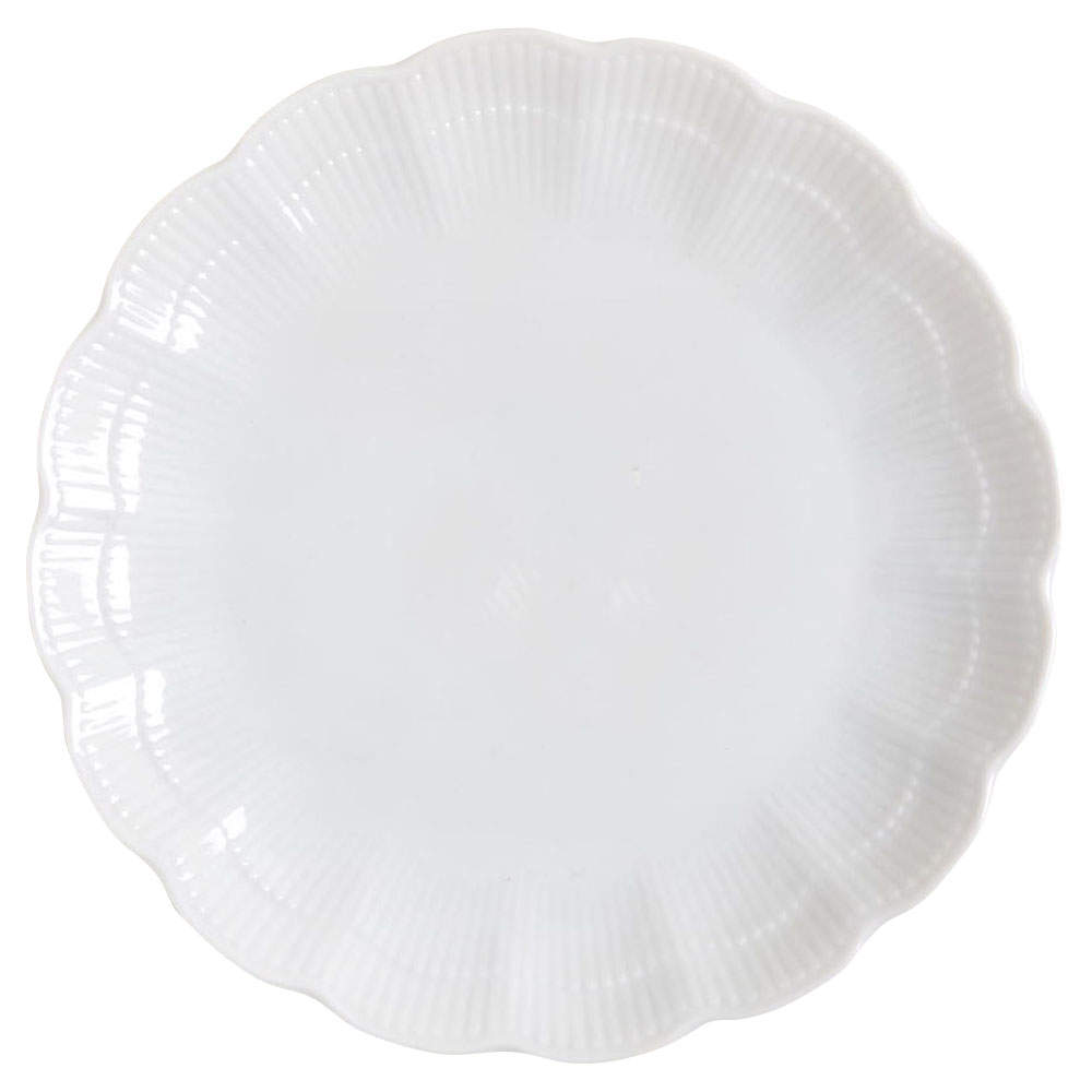 Romantica All White Dessert/Pie Plate by Kaiser-1