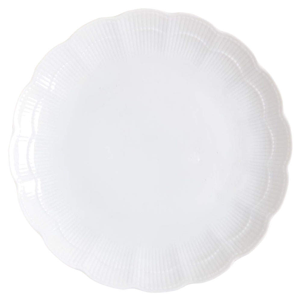 Romantica All White Salad Plate by Kaiser-1