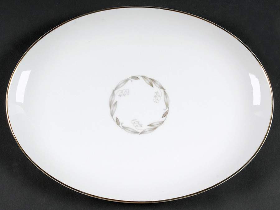 Golden Fantasy 12" Oval Serving Platter by Kaysons Import Company-1
