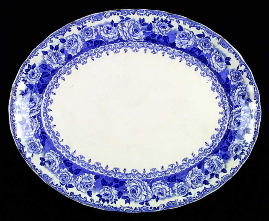 Chester  13" Oval Serving Platter by Keeling & Co-1