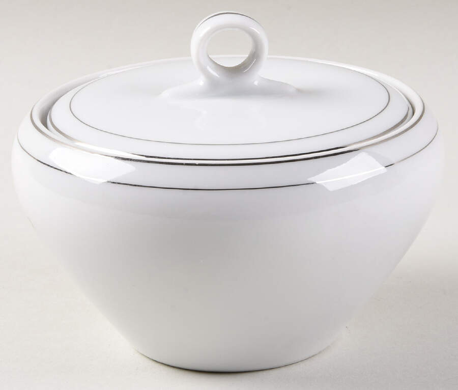 Aurora Sugar Bowl & Lid by Ken Kraft-1