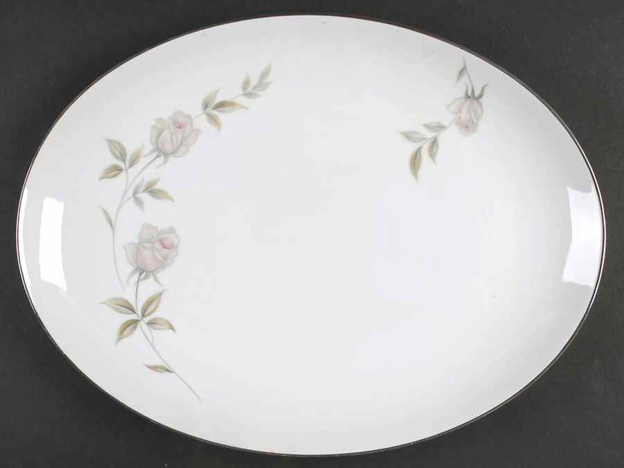 KEM1 14" Oval Serving Platter by Kenmark-1