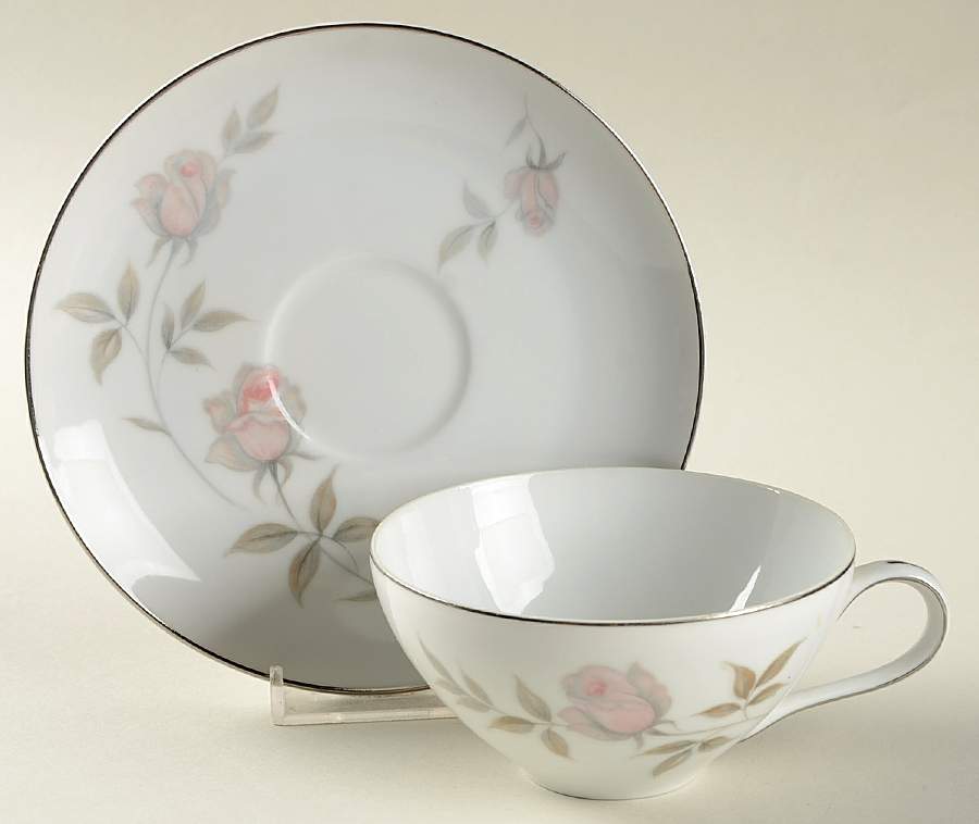 KEM1 Flat Cup & Saucer Set by Kenmark-1