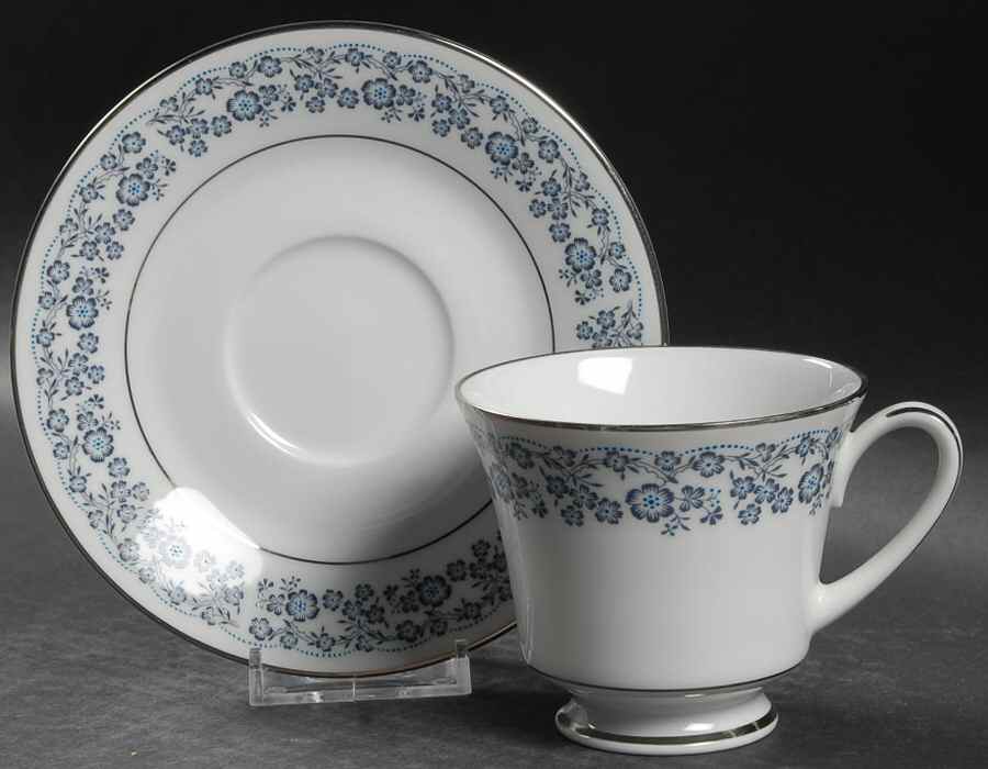 Sego Lily Footed Cup & Saucer Set by Kenmark-1