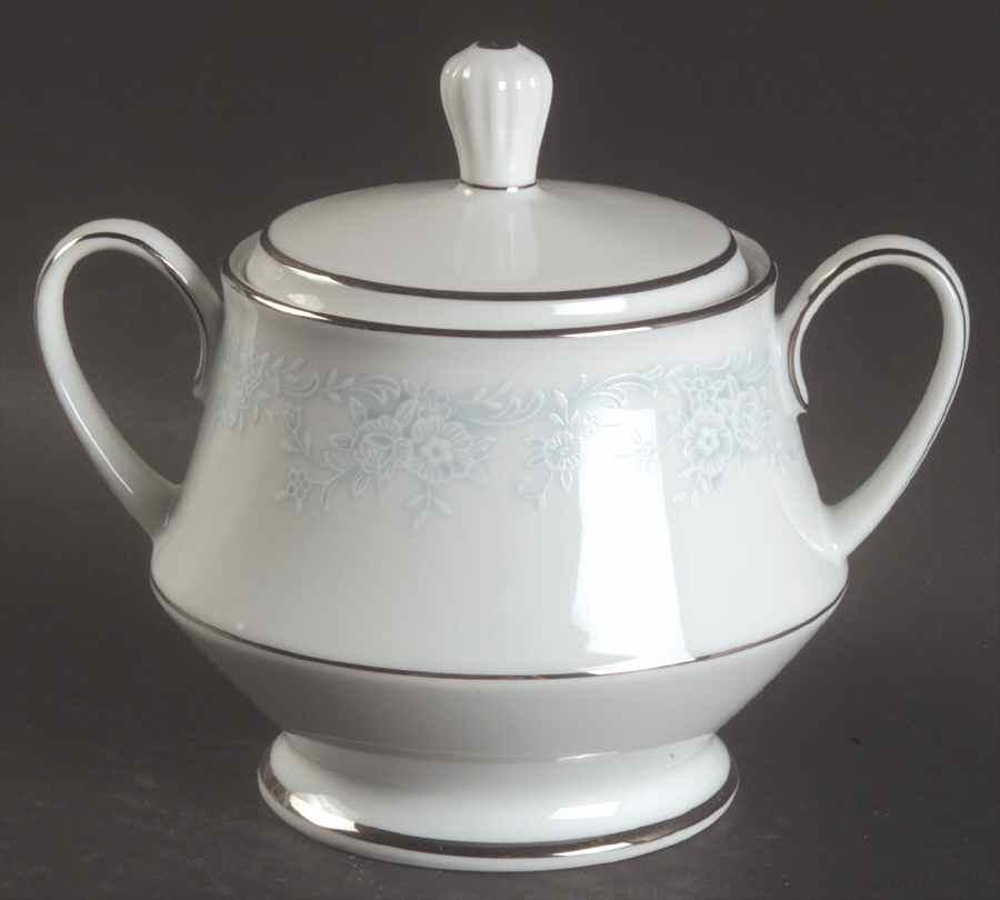Wisteria Sugar Bowl & Lid by Kenmark-1