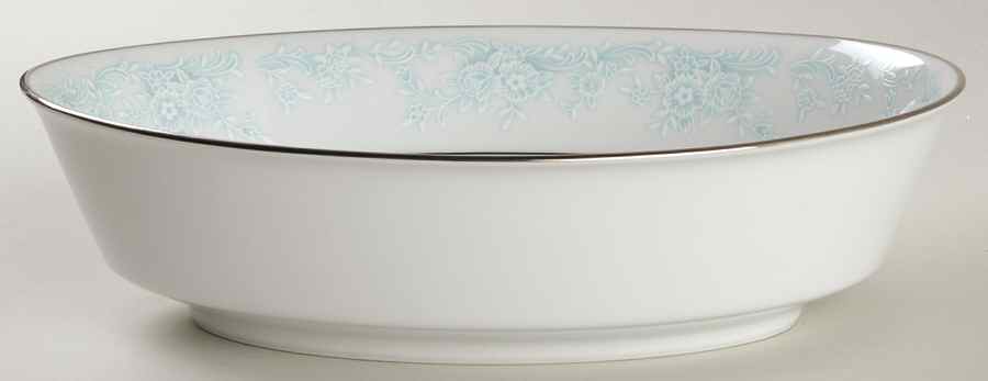 Wisteria 9" Oval Vegetable Bowl by Kenmark-1