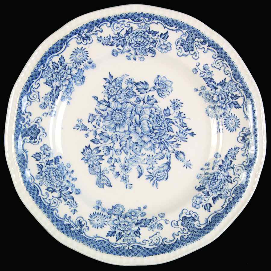 Balmoral Blue Bread & Butter Plate by Kensington Staffords-1