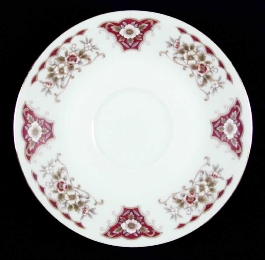 Ming Flowers Saucer by Kimco-1