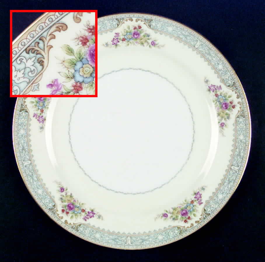 Danube Dinner Plate by King's Court-1