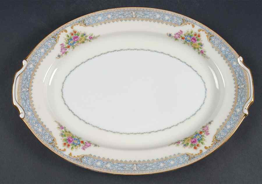 Danube 12" Oval Serving Platter by King's Court-1