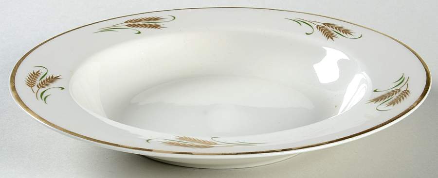 Wheat Rim Soup Bowl by Kirk-1