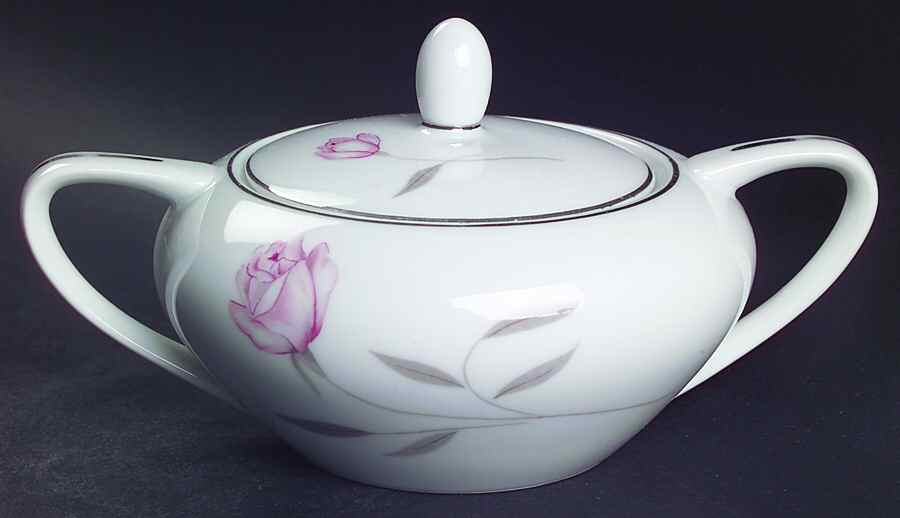 Innocence Sugar Bowl & Lid by Knight Crest-1