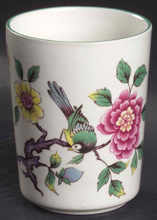 Chinese Rose 6 Oz China Juice Tumbler by James Kent (England)-1