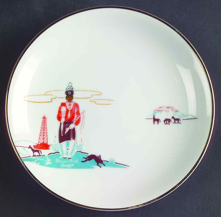 KNX1 Bread & Butter Plate by Knox-1
