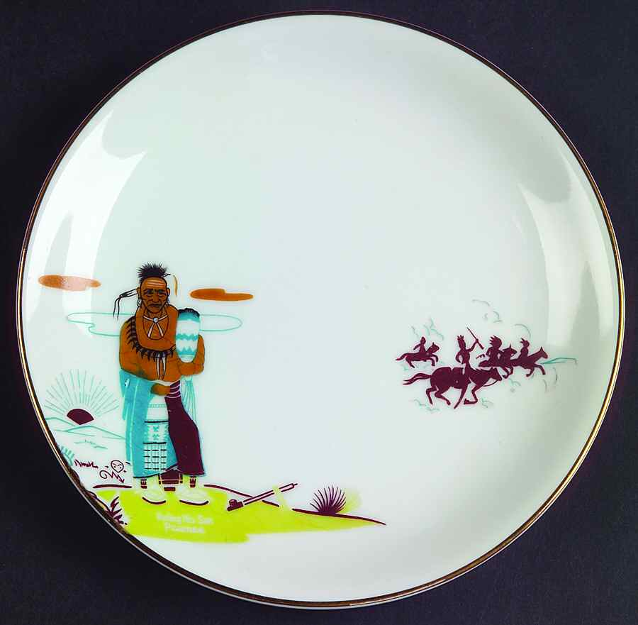 KNX1 Bread & Butter Plate by Knox-1