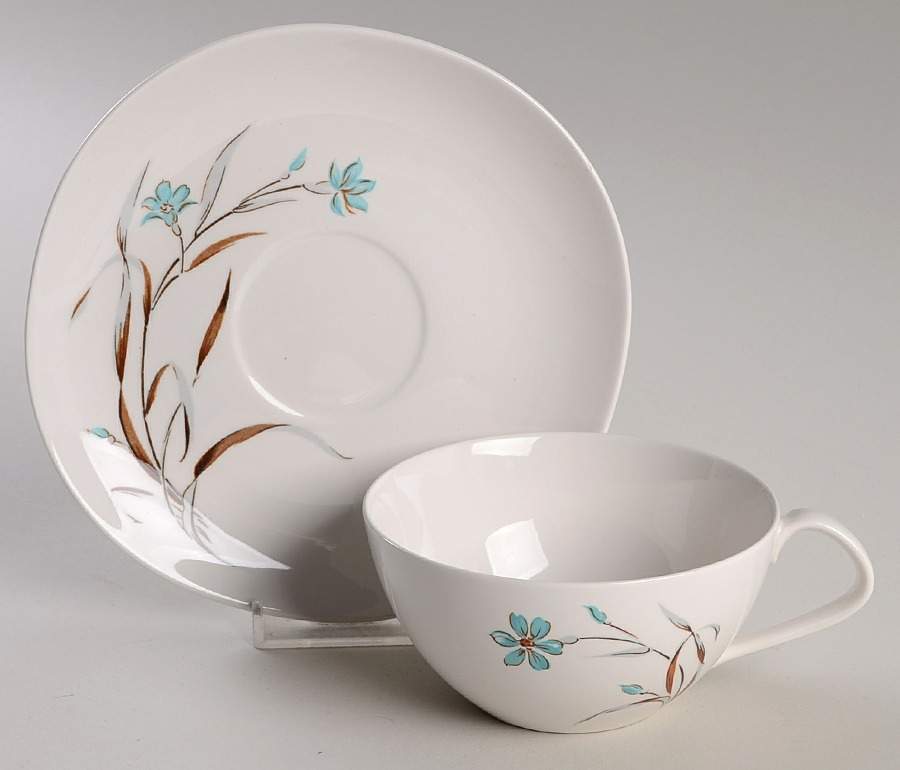 Bonair Flat Cup & Saucer Set by Kokura-1