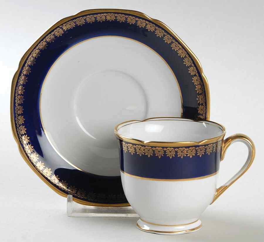 KOK1 Footed Demitasse Cup & Saucer Set by Kokura-1