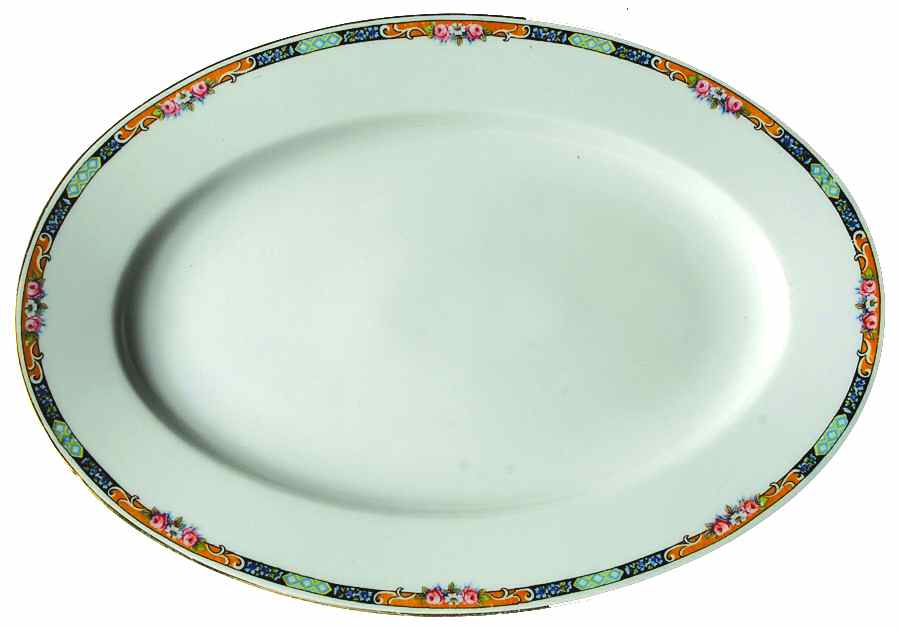 27044-4576 12" Oval Serving Platter by KPM-1
