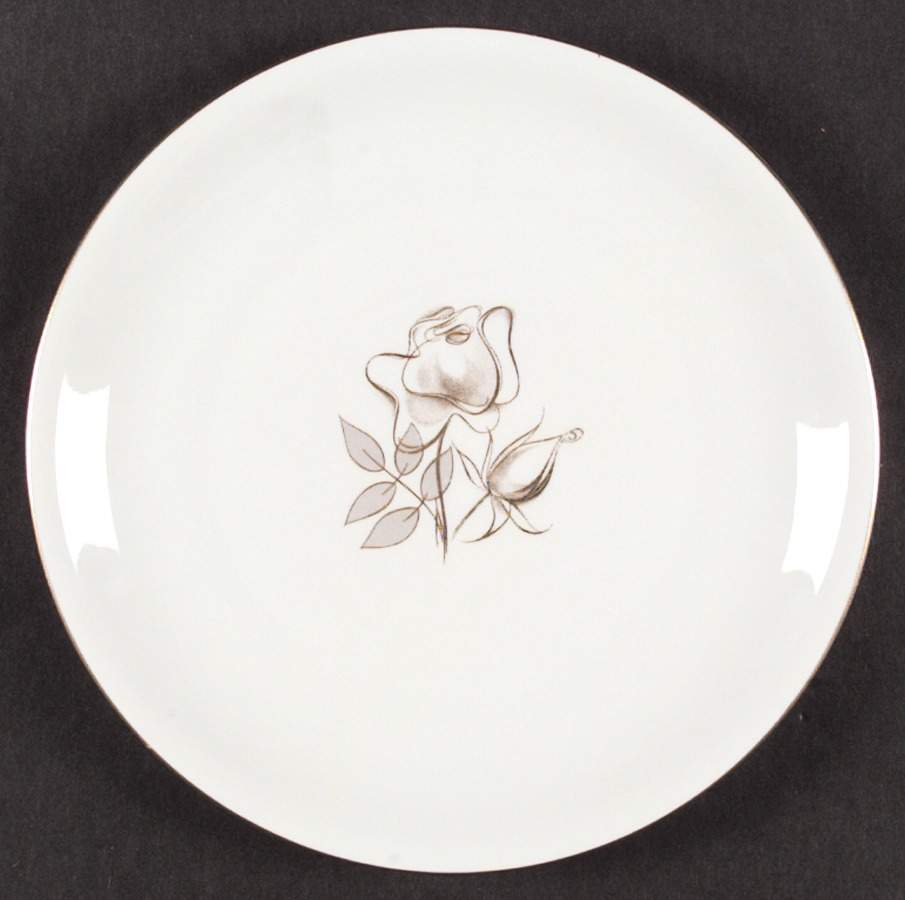 Goldrose Dinner Plate by KPM-1