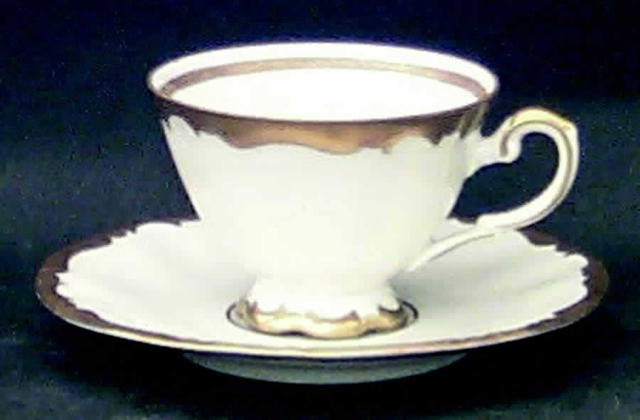 Charmain Footed Demitasse Cup & Saucer Set by Kronester-1