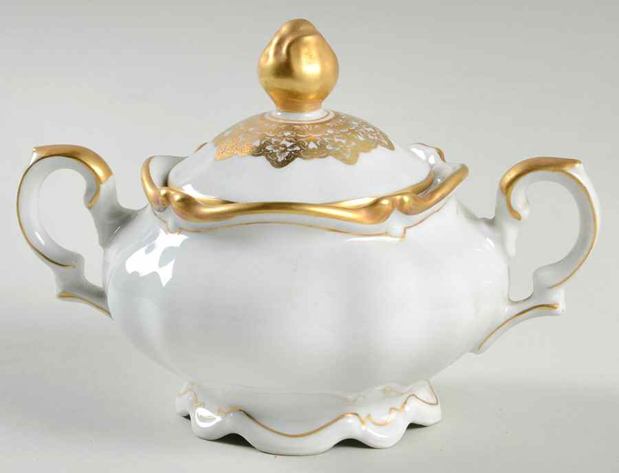 Keystone Sugar Bowl & Lid by Kronester-1