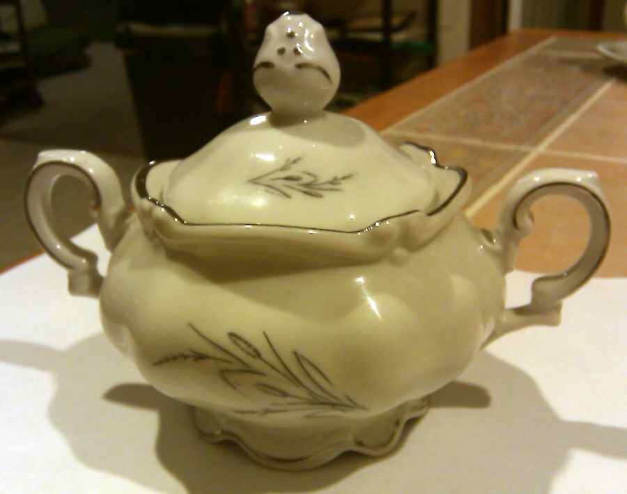Savoy Sugar Bowl & Lid by Kronester-1